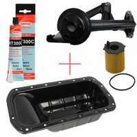 ÖLwanne + Filtersieb + ÖLfilter Ford CitroëN Peugeot 1.4 1.6 Hdi Tdci