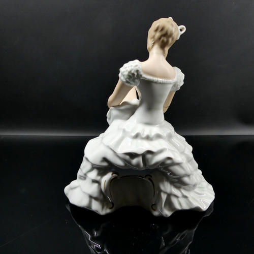 Figura de porcelana Wallendorf bailarina bailarina Kurt Steiner 23,5 cm - Imagen 3 de 6