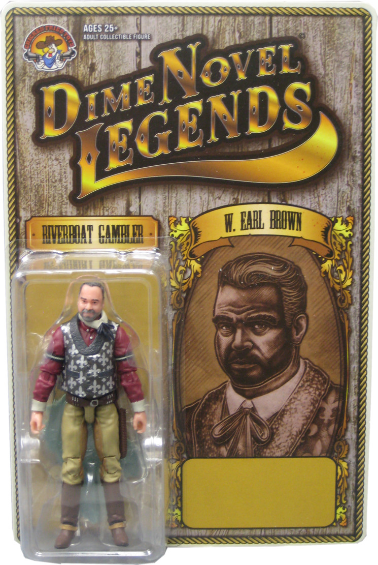 Dime Novel Legends 1:18 scale (4") old west action figure Riverboat Gambler