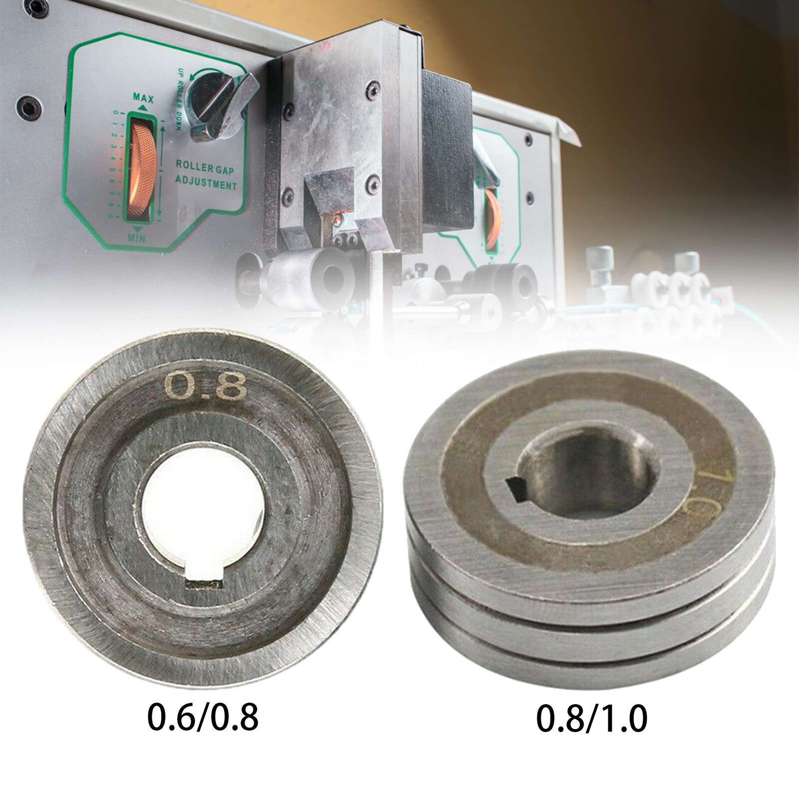 Mig Welder Wire Feed Roller Guide Drive Wheel For V Groove Welder 0.6/0