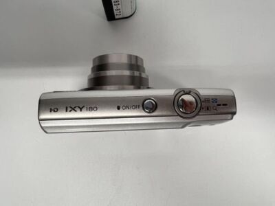 Excellent+++++Canon IXY 180 Compact Digital Camera Silver English