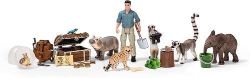 ,SCHLEICH, calendario de adviento de animales salvajes 2021, , SHL98272 - Imagen 2 de 2