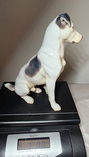 Antica statuina cane grande Bing & Grondahl liscio FoxTerrier 1788 Lauritz Jensen - Foto 11 di 24