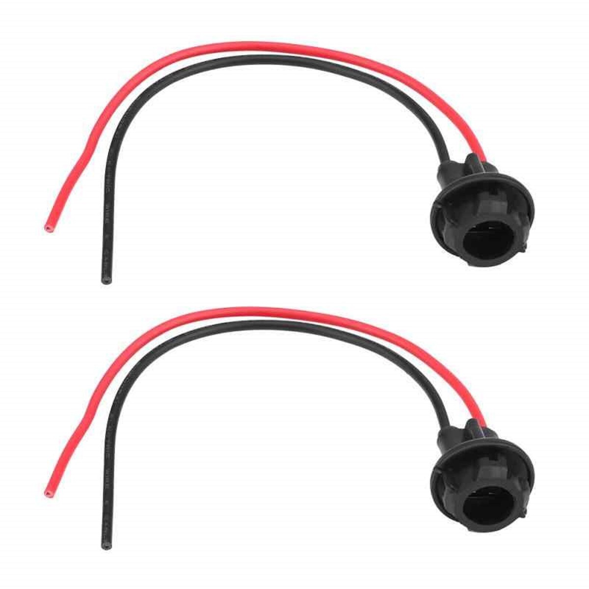 Universal Pigtail Wire Female Socket 194 Harness License Plate Tag Light Bulb G | Australia