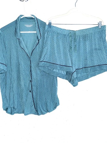 Victoria Secret Modal Short sleeve Pajama Set XS S M L XL pj boxers 2 pc NWT NEW - Picture 12 of 19