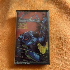 Vintage 1988 Cassette Tape Liege Lord Master Control Metal Blade Records