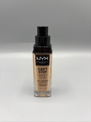 1 NYX Can'T Stop Won'T Full Coverage Foundation CM | B-Ware