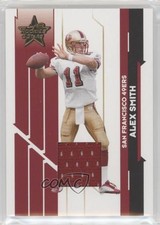 2006 Leaf Rookies & Stars Materials Alex Smith #87 2k3
