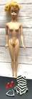 VINTAGE BARBIE PONYTAIL DOLL #4 BLONDE POODLE BANGS ORIG SWIM SUIT MULES GLASSES