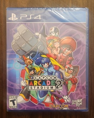 Capcom Arcade Stadium 2 MEGA MAN COVER LRG#600 PS4 Brand New FREE SHIPPING!!!