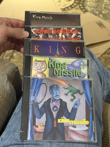 King Missile (5 Compact Disc Lot)OOP/Rare/All CD’s Are Used In Very Good+++!!!!!