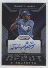 2022 Panini Prizm Debut Signatures Edward Olivares #DS-EO Auto 0xz8