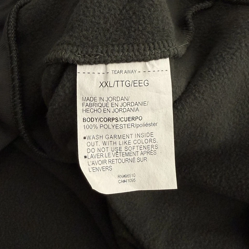 Under Armour Sudadera con Capucha Hombres Talla 2XL Verde Grande Logo Gráficos Pullover Sudadera Gimnasio Foto 4 de 4