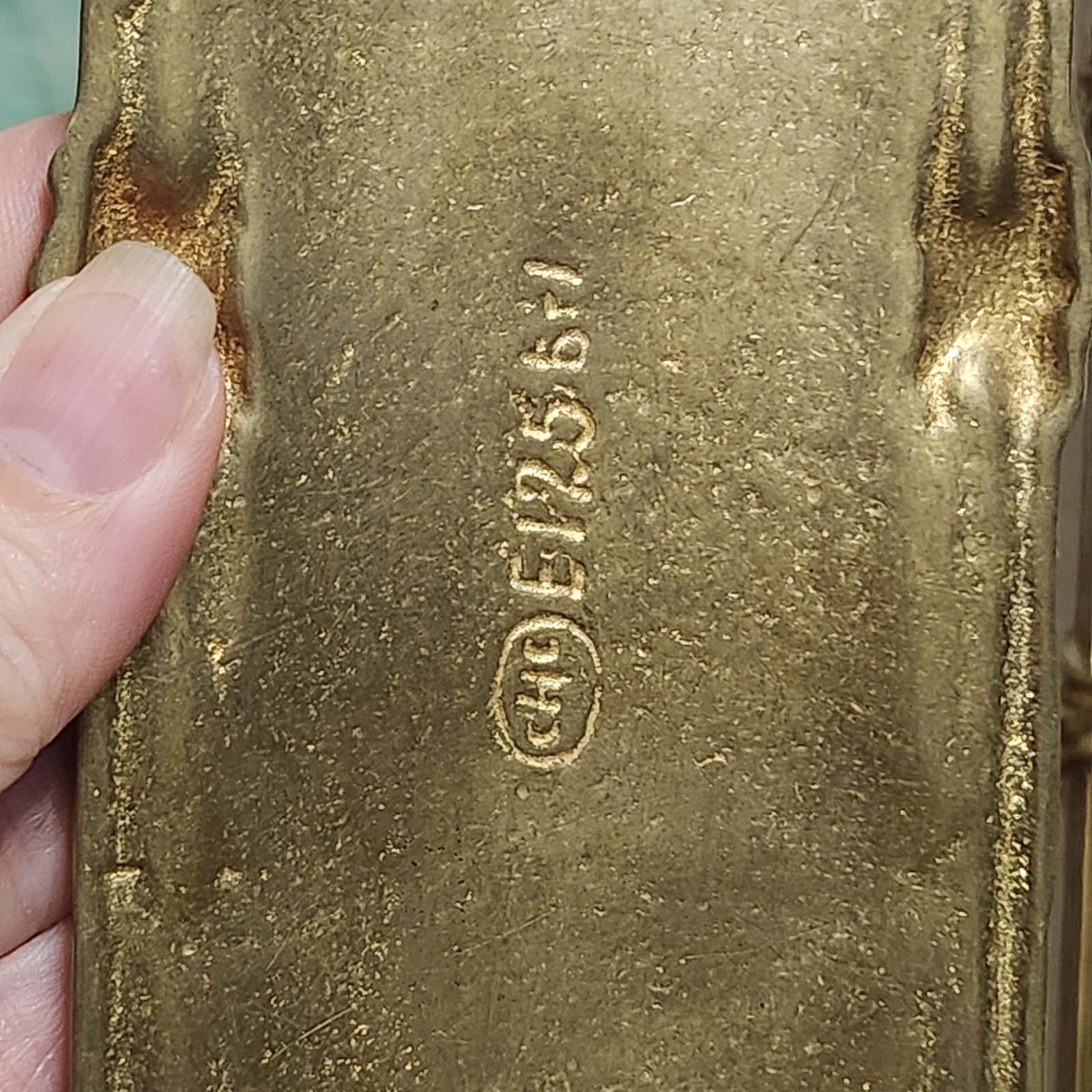 Pair Tell City Ornate Polished Brass Candle Holder Wall Sconces Pattern 4006 15"