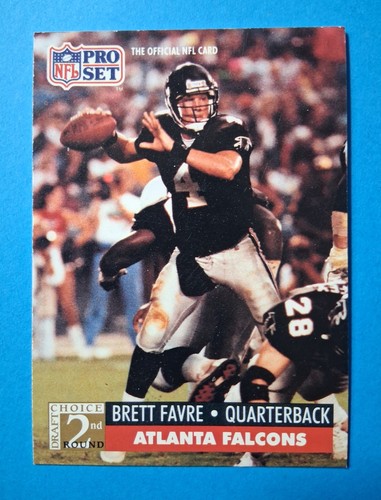 Brett Favre #762 1991 Pro Set card