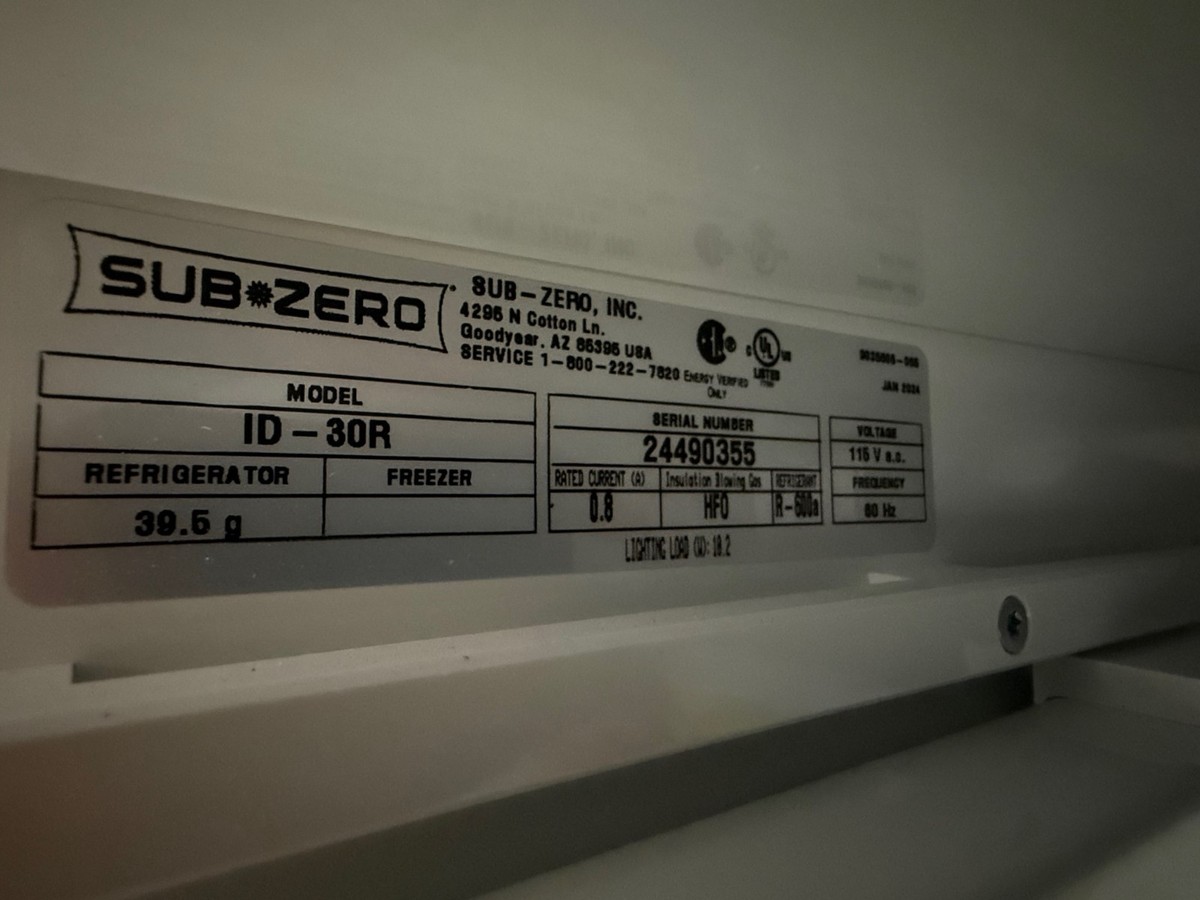 30” Subzero Refrigerator Drawers Panel Ready ID30R (New 2024) | eBay