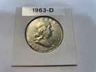 1963-D Franklin Half dollar, 90% silver Really in great shape