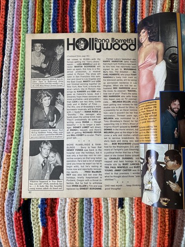 RONA BARRETT'S HOLLYWOOD May 1977 Barbra Streisand K Kristofferson Star is Born - Picture 7 of 7