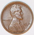 1936-D Lincoln Wheat Cent - AU - Brown - #3473X FREE SHIPPING