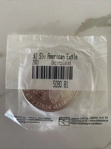 2003 Silver American Eagle 1 oz  Uncirculated
