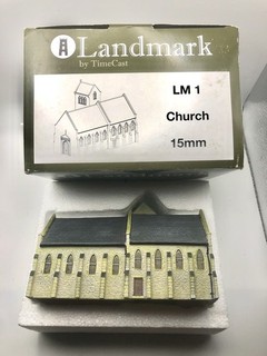 Landmark LM1 Norman Church….Resin (1:120) TT Gauge Boxed Excellent