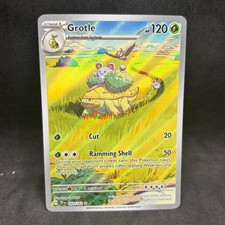 Pokemon TCG - Grotle 164/162 Illustration Rare - S&V Temporal Forces - NM on eBay