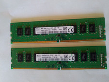 2X8GB (16GB)Ram mémoire SK hynix 2RX8 PC4-2133P-UB0-10 HMA41GU6AFR8N-TF