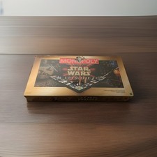 Monopoly Star Wars Episode 1 Collectors Edition Game 3D Game board SEALED 1999!
