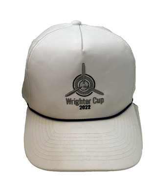 Wrighter Cup 2022 Snap Back Hat Cap Golf Imperial Rope White Air plane