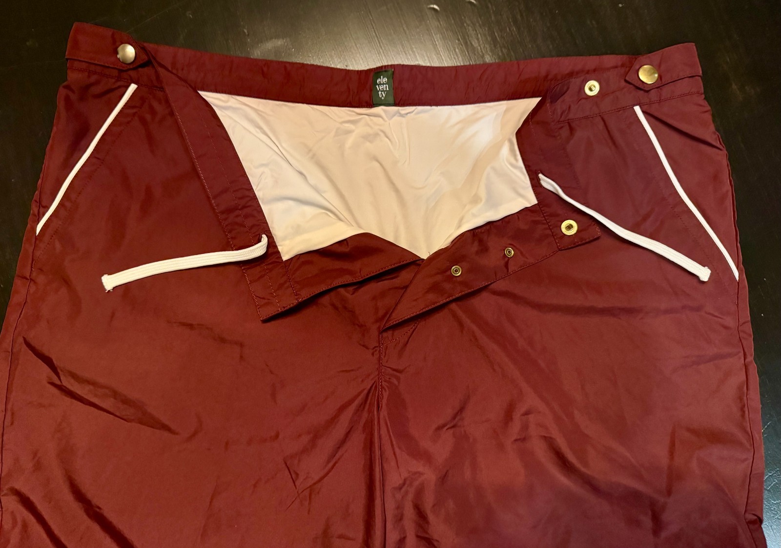 Eleventy Lined Draw String Adjustable Swim Shorts… - image 2