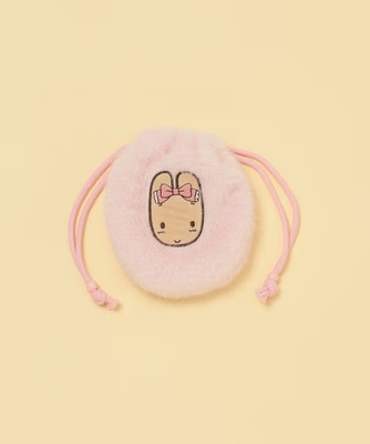 Sanrio Characters x Heather Marroncream Drawstring Pouch 2026SS JP LTD Original