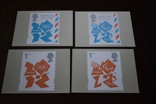 Olympic + Paralympic Definitive Stamps m/s, 2012 PHQ Stamp Cards, Mint