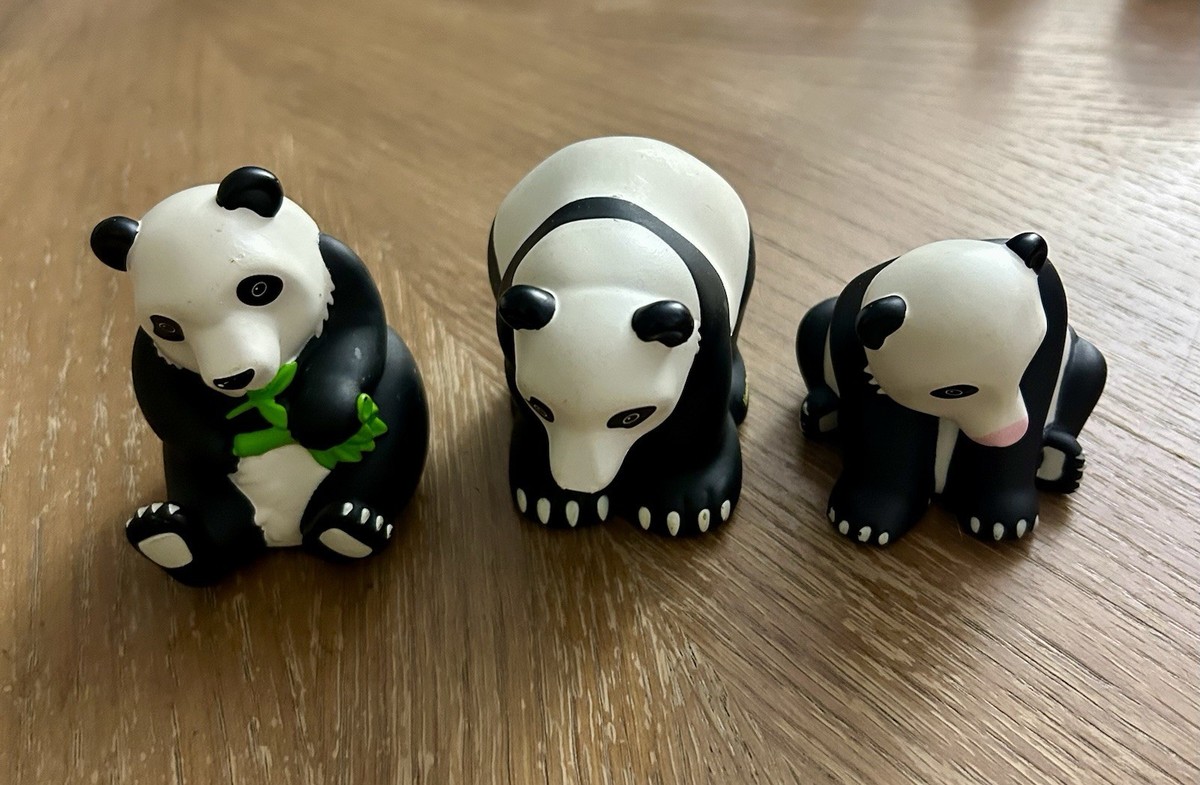 Fisher Price Little People Zoo Talkers Panda Bear Family