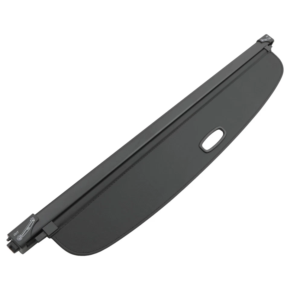 BLACK RETRACTABLE BOOT PARCEL SHELF REAR ROLLER COVER FOR BMW X3 F25 2010-2017 - Image 3 of 4