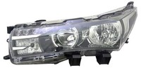 Scheinwerfer Links FüR Toyota Corolla E17 E18 Ab 13- LWR Stellmotor HB3 H11 TYC