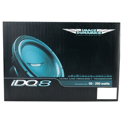 Image Dynamics IDQ8D2 v4 IDQ Series 8" Dual 2-Ohm Car Subwoofer IDQ8 D2 *NEW* - Picture 4 of 4