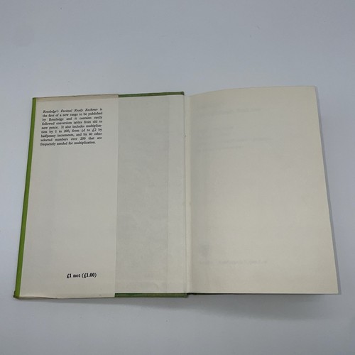 Decimal Ready Reckoner, Routledge, Routledge und Kegan Paul SPS, - Bild 7 von 13