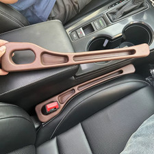 Car Seat Gap Filler Organizer - 2Pcs Console Storage Box for Auto Decor