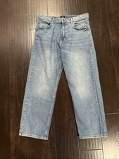 Vtg 80s Lee Mom Jeans Womens High Rise Tapered Sz 14 Medium