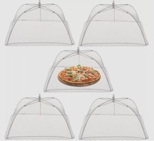 5X Collapsible Food Covers Nets Mesh Insect Fly Protector Kitchen Outdoor BBQ