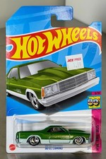 Hot Wheels HW: The '80s '80 El Camino Green/White 1:64 Chevrolet HKJ61-N7CS 6C4