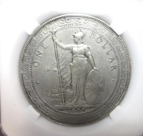 BRITISH 1900 "TRADE DOLLAR" SILVER