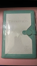 Tiffany & Co. Leather Journal Notebook Tiffany Blue New Sealed Authentic