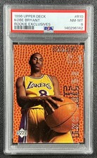 KOBE BRYANT PSA 8 1996-97 UPPER DECK #R10 ROOKIE EXCLUSIVES RC LAKERS 6142