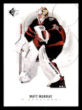 2020 SP Authentic Matt Murray #32  Ottawa Senators