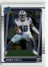 2021 Donruss Optic #286 Jabril Cox RC!!