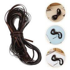 2 Rolls Rattan Repair Materials Plastic Wicker Kit DIY Cane Chair