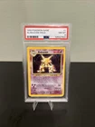 Pokémon 1999 Base Set Alakazam Holo PSA 8 1/102 Wizards of the Coast