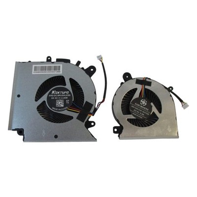 Cpu Gpu Fan Set for MSI Pulse GL66 GL76 Laptops