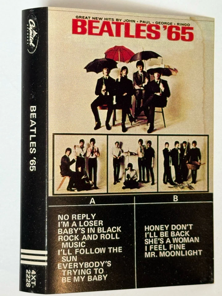 BEATLES ‘65 Cassette Tape - Capitol Records Made In Canada Rare TESTED - Image 4 of 4